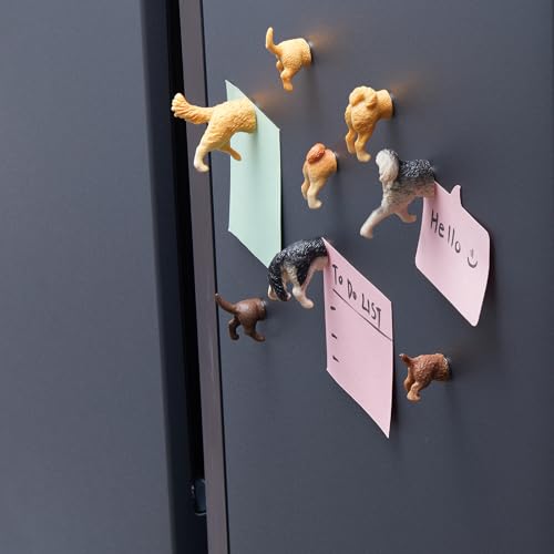 Imanes Decorativos de Traseros de Perro, Pack 8 Unidades miniatura 4
