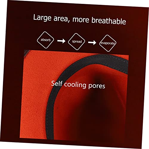 LIFKOME 1Pc Ladies Leopard Print Flat Brim Jazz Hat with Buckle Belt Fashionable Fedora for Parties Events and Cosplay Windproof Breathable All Season Accessory for Women Red3