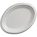BIBO ITALIA SPA Piatto in POLPA di CELLULOSA Ovale Bianco CM. 26X20 (500 Pezzi)