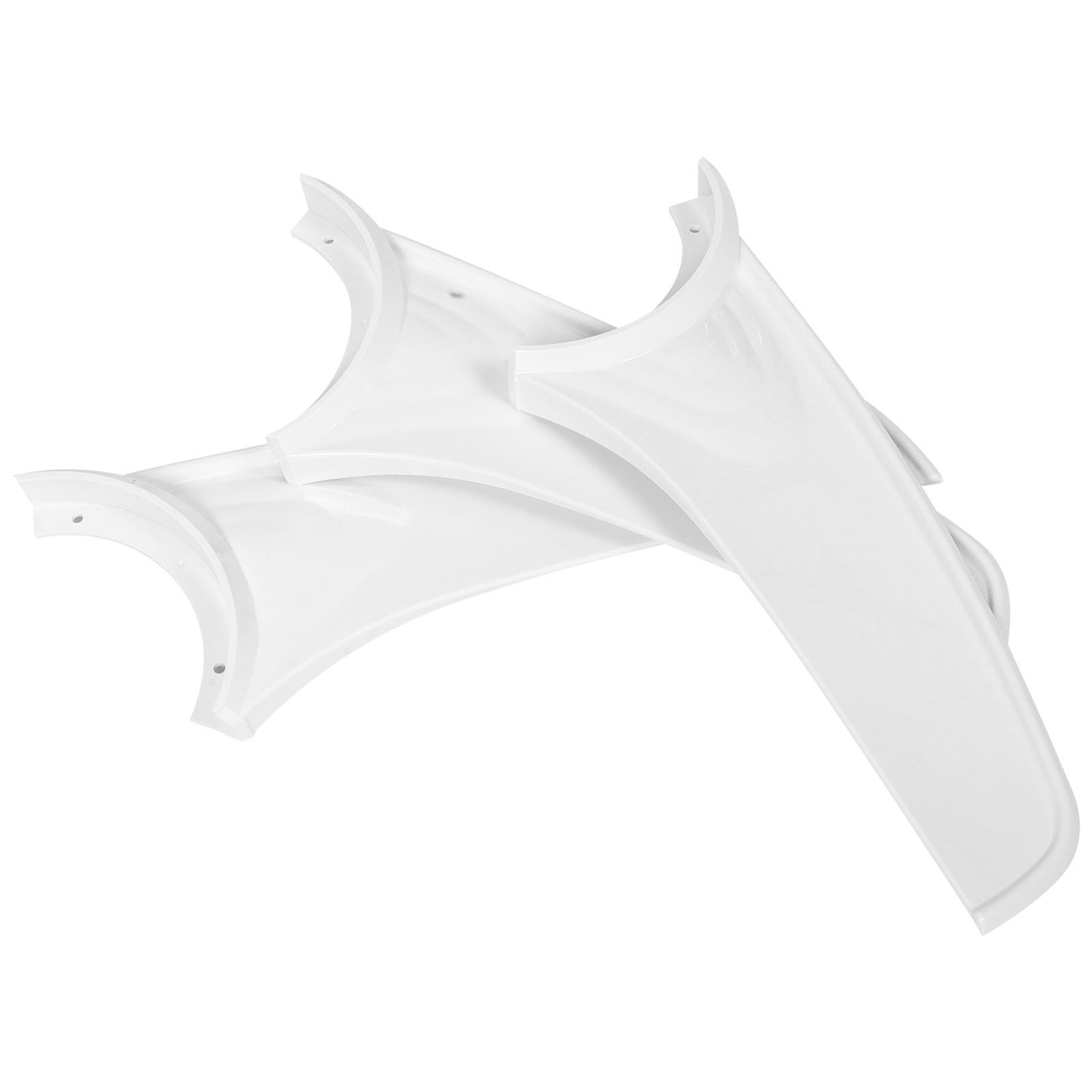 EXCEART 3 Pezzi Ventilatore da Soffitto Pale in Plastica Bianco