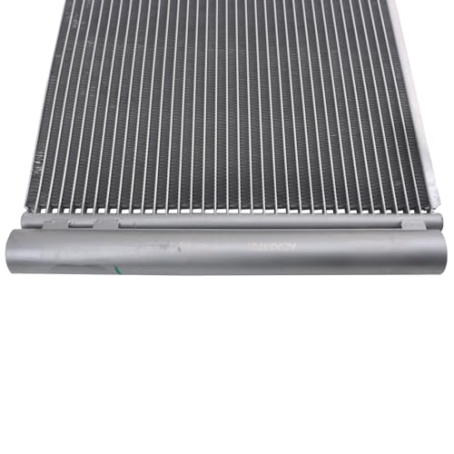 Image of TRQ A /C Condenser and Receiver Drier Assembly Compatible with 07-10 Mini Cooper 11-16, Countryman 13-16 Cooper Paceman