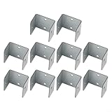 Compatibilité avec différentes épaisseurs : conçus pour accueillir des épaisseurs de 32 mm, 35 mm, 44 mm et 50 mm, ces clips sont suffisants pour une large gamme de projets de clôtures et de treillis.