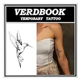 VERDBOOK Waterproof Temporary Tattoos: 2-Sheet Tattoo Kit...