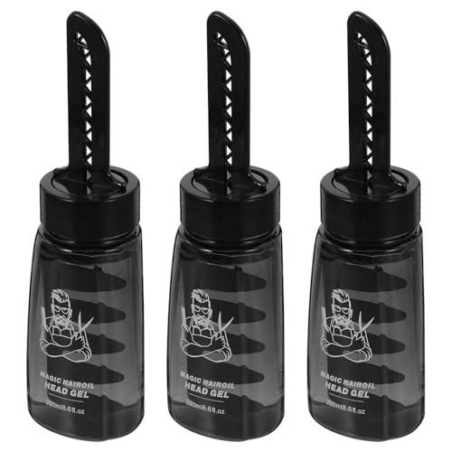 Bouteille gel coiffant anti-gaspillage flacon rechargeable portable