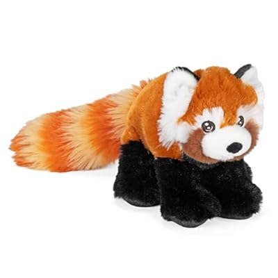 Wild Republic Cuddlekins Mini Panda Rojo, Animales de Peluche, 20 cm, Regalo Recién Nacido, Peluches para Niños, Juguete de Peluche, Peluches para Niñas, Elaborado con Botellas Recicladas | Ya disponible en tu tienda friki favorita! En mundofriki.es!