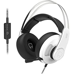 Venom Sabre Multi-Format Gaming Headset - White (PS5, Xbox Series X & S, PS4, Xbox One, PC)
