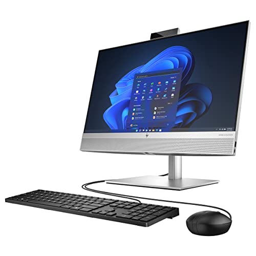 Image of HP EliteOne 840 G9 All-in-One Computer - Intel Core i7 12th Gen i7-12700 Dodeca-core (12 Core) 2.10 GHz - 16 GB RAM DDR5 SDRAM - 512 GB M.2 PCI Express NVMe SSD - 23.8 inch Full HD 1920 x 1080 - Desktop