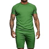URSING Hawaii Hemd Männer Generic 2023 Herren Wellness Set Hantel Set Herren Kurzhantel Trainingsanzug Herren Regen and Tshirt Herren Set(9-Gray,M)