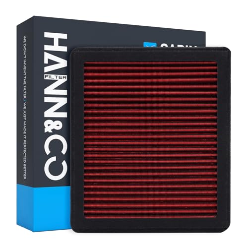HANN&CO Washable Reusable High Flow Durable Cabin Air Filter（HCC1813-X）