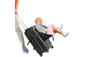 G TALECO Upgraded Travel Seat for Kids, Portable Chair, Ride-On Suitcase, Child Seat for Luggage