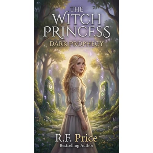 The Witch Princess - Dark Prophecy: A YA Paranormal Witch Fantasy Audiolibro Por R.F. Price arte de portada
