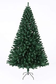 EVRE Artificial Christmas Tree 6ft with PVC Tips & Branches with Metal Stand (6 Ft)