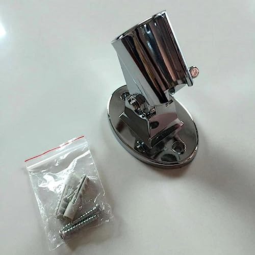 Miniatura 7 de Adoorniequea Juego De 5 Soporte De Ducha Universal Para Baño Y Baño, Abs, Plata, Montaje En Pared
