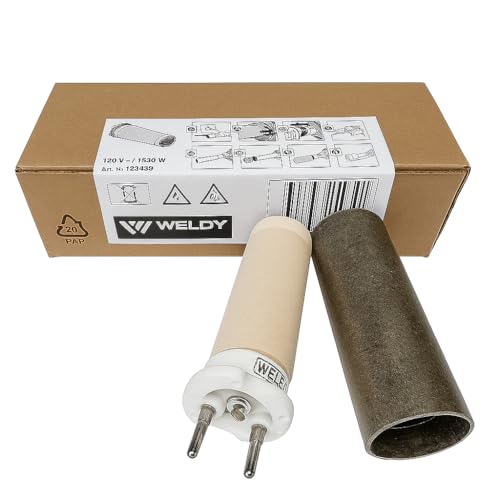 Image of 110V WELDY HT 1600 Hot Ar Gun Heating Element 120V, 1550W Hot Blast Torch Overlap Air Welding Gun Welder Pistol Tool also suit for LEISTER TRIAC ST and AT 123.895