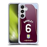 Head Case Designs Officially Licensed Aston Villa Football Club Ross Barkley 2025/26 Players Home Kit 2nd Group Gel Case [Military Grade Protection] Compatible with Samsung Galaxy S24 5G