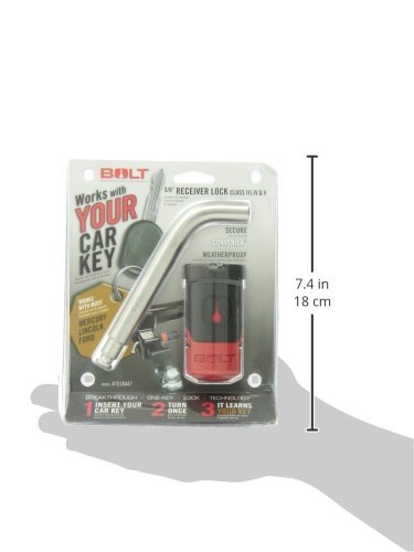 Bolt 7018447 5/8" Receiver Lock For Ford, Lincoln & Mercury Standard Cut Keys #TOP4