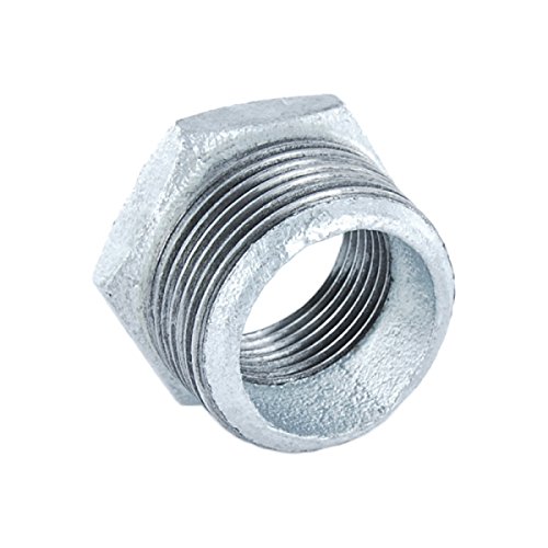 Preisvergleich Produktbild Reduzierstück Gewindefitting Temperguss verzinkt - AG x IG - 1" x 3 / 8"