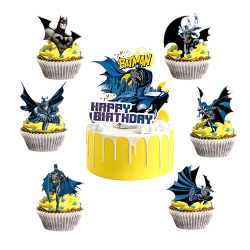 ZGYDNM 25pcs Cake Toppers Cupcake Toppers Cake Decorations, Birthday Party Supplies Decorations (6)