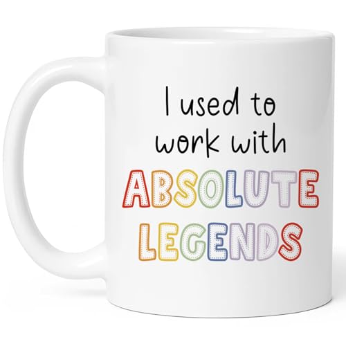 Retirement Coffee Mug - Going Away Gift for Coworkers & Boss