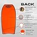 MOREY® Mach 7, Bodyboard; Body Boards for Beach, Single REX Stringer (Embedded Rod) for Durability, Engineered with HDPE Slick Bottom for Speed (2025 Model)