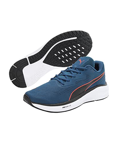 Image of Puma Unisex-Adult Aviator Profoam Sky Sailing Blue-Cherry Tomato Running Shoe - 13 UK (37661503)