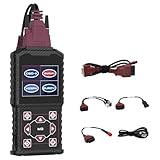 Motorcycle Diagnostic Tool,Motorcycle OBD2 Scan Tool with Quick Test & Voltage Detection Real-time Data Stream OBDII Motorcycle Diagnostic ScanTool Compatible for Suzuki 6P/4P, Vespa, EUROV, OBDII