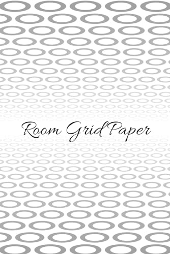 Room Grid Paper: Room Planning Made Easy, Undated 6X9" 200 pages ideal for kids, teens, Men and Women