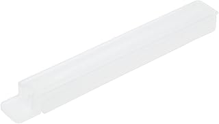 MUJI 無印良品 ポリプロピレン袋止めクリップ 半透明 大 幅12×奥行1.5×高さ1cm 12057086 5個入り