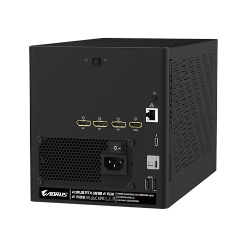 GIGABYTE AORUS RTX 5090 AI Box Graphics Card, WATERFORCE All-in-one Cooling System, Thunderbolt 5, USB-4, GV-N5090IXEB-32GDVideo Card by GIGABYTE - Image 7