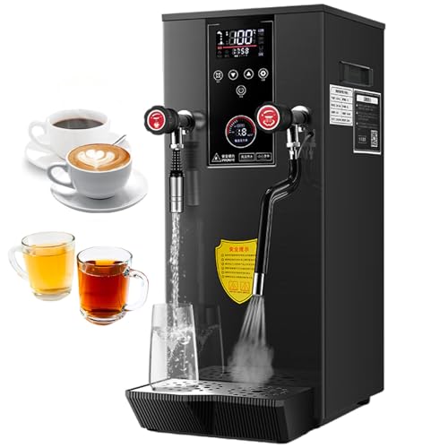 Espumador de leche de vapor para cafeterías con caldera de 12 litros 2