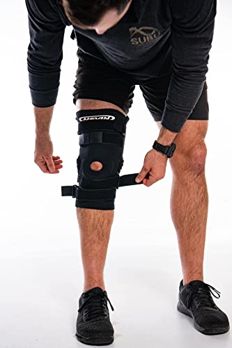 Nevin Sports Med Extreme Knee Brace (Blue, Medium) #TOP2