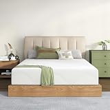 Bituman 14" King Size Memory Foam Mattress with Cooling Green Tea Gel, CertiPUR-US Certified Bed Mattress, Ergonomic Medium Firm Support, Pressure Relief, White