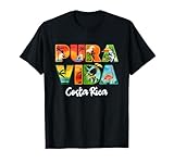 Pura Vida Costa Rica Souvenir - Cool Central America Travel T-Shirt