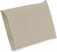 Kit 02 Fronhas Classic Tecido Percal 400 Fios 70x50 cm Antiácaro, Anti-pilling com Toque Macio - Bege