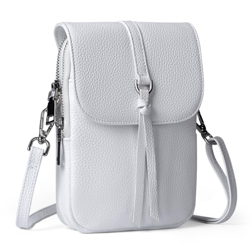 Image of befen Genuine Leather Small Crossbody Bags for Women Cell Phone Purse