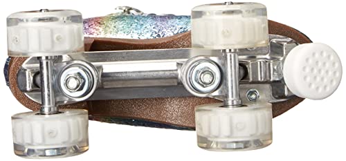 Jessica Simpson Women's Rollstar Sequin Roller Skate Ankle Boot, Multi, 9 #TOP3