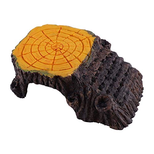 VILLCASE Tartaruga Plataforma de Escalada Tartaruga Cais Réptil Rampa Plataforma Habitat Decoração P