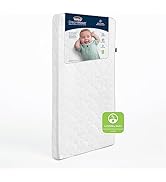 HALO DreamWeave Baby Crib Mattress and Toddler Bed, Breathable, Dual Sided 2-Stage Design, 100% B...