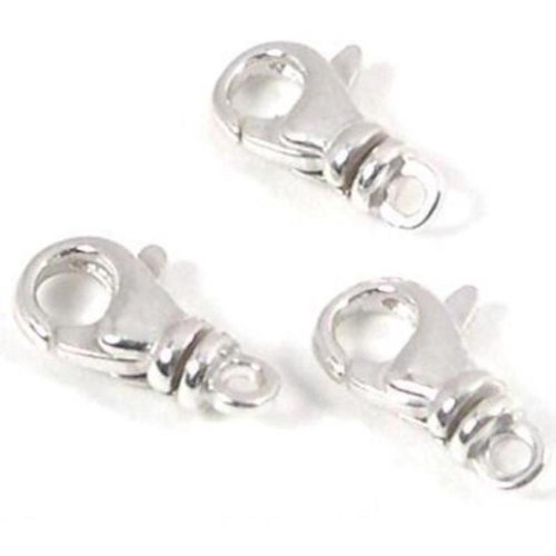 3 Clasps Pocket Watch Fobs Lobster Sterling Silver