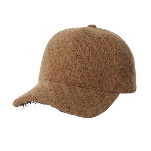 Casquette de baseball style coréen mixte chapeau chaud décontracté automne hiver ajustable