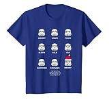 BILSWC02299 Star Wars Stormtrooper Mood Noël T-Shirt, Enfant, Bleu Royal, 12 Ans