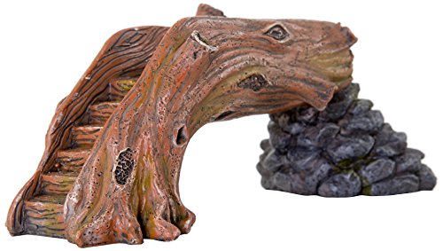 BioBubble Origins Series Fallen Log Bridge Ornament, Small