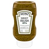 Heinz Sweet Relish 375 ml – Pepinillos Dulces y Crujientes | Sabor Americano Ideal para Hamburguesas, Perritos y Ensaladas - Pack Laborawi (1 x 375ml)