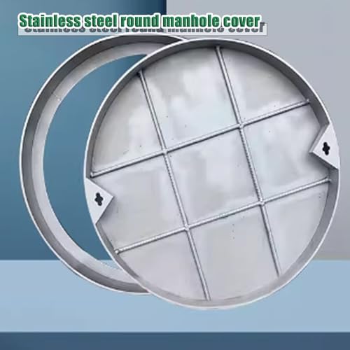 Chambre d'inspection haut de gamme en acier inoxydable avec couvercle robuste