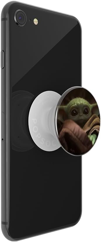 PopSockets Adhesive Phone Grip, Holder, Phone Stand, Star Wars - Baby Yoda (Gloss)