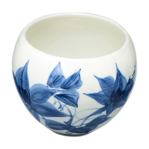 Amazon｜京焼 清水焼 陶あん窯 お茶呑茶碗 揃 染付草花 KTA157｜湯呑み
