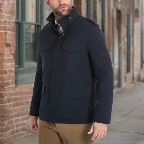 Ben Sherman Men's Beekman Casual Military Jacket 7