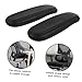 DOITOOL 2Pcs Chair Armrest Pads Comfortable Reusable Cushions for Office Gaming Chairs Fit Non Slip Base Relieves Arm Present for Home Office Use