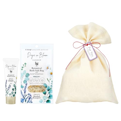 ドライフラワーとハンドクリームのセット