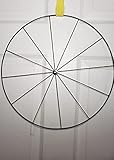 Retail, Spreading Love 2 You(2) Count Bicycle Wheel Style Lightweight Metal Wreath Frames. Great for DIY, Crafting, Wreath Making, , Centerpiece, Floral Bouquet. The Possibilities are Endless.